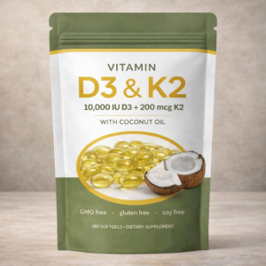 RESILIA™ VITAMIN D3 & K2 WITH COCONUT OIL